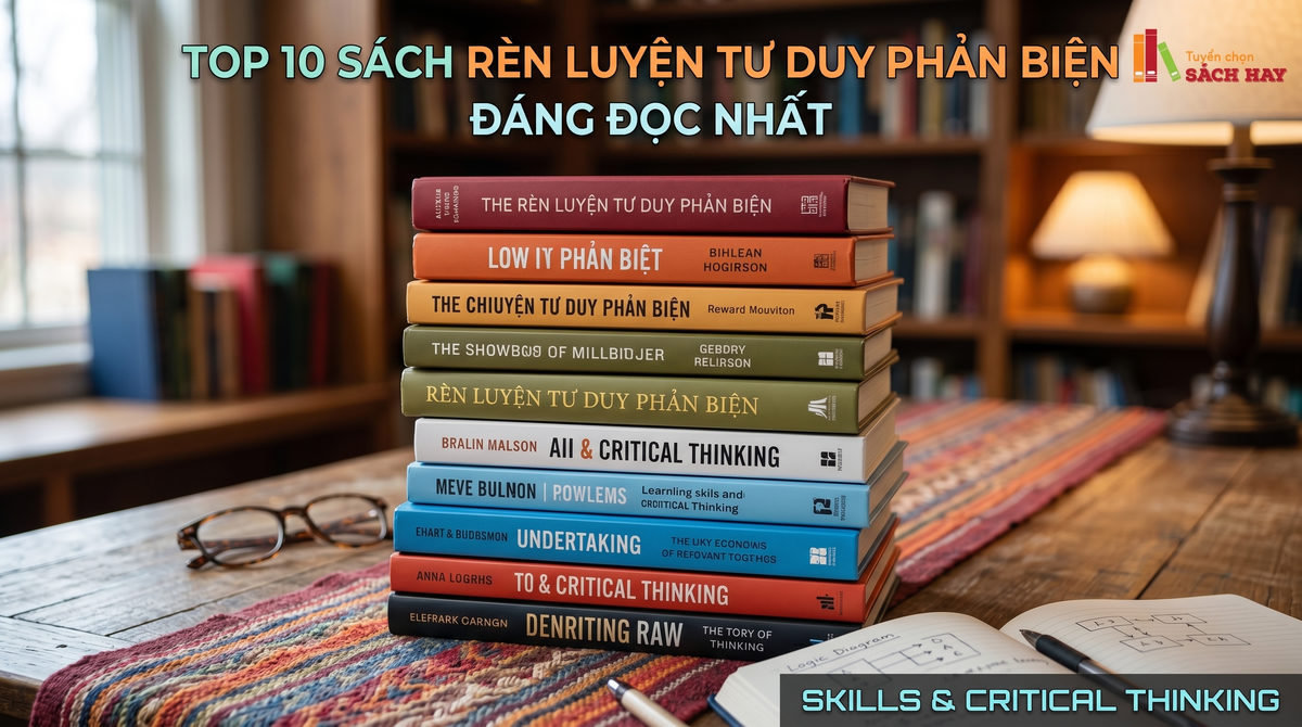Top 10 Sách Rèn Luyện Tư Duy Phản Biện Đáng Đọc Nhất