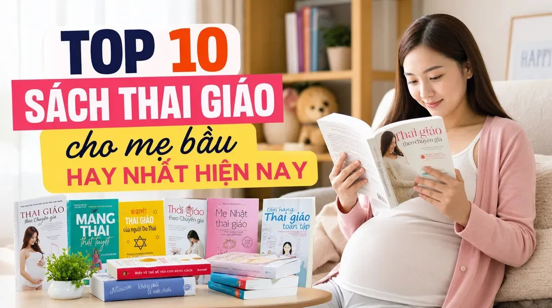 Top 10 sách thai giáo cho mẹ bầu hay nhất hiện nay