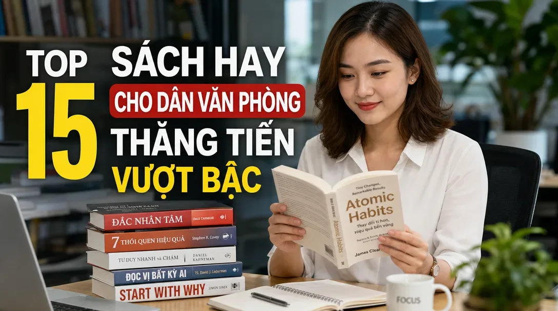 thumbnail top 15 sach hay cho dan van phong thang tien vuot - Tuyển Chọn Sách Hay