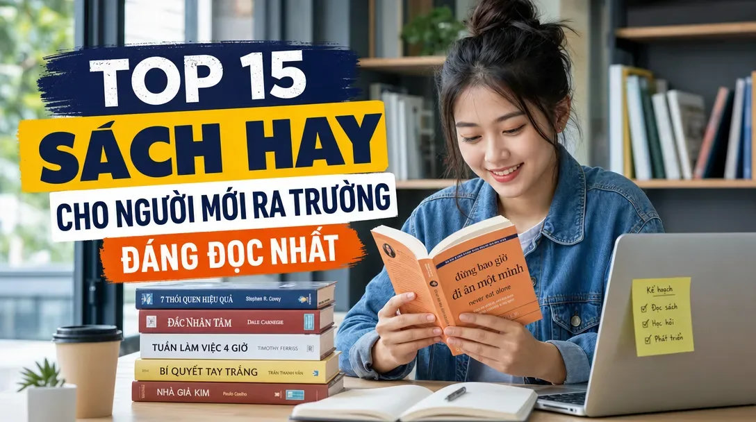 thumbnail top 15 sach hay cho nguoi moi ra truong dang doc n - Tuyển Chọn Sách Hay