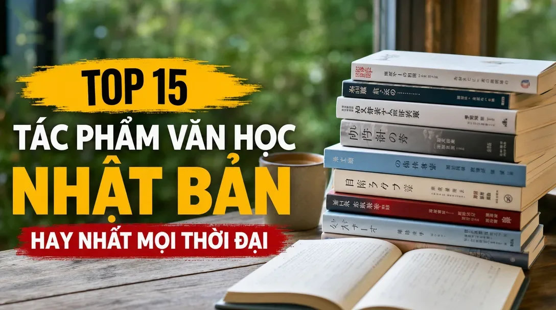 Top 15 tác phẩm văn học Nhật Bản hay nhất mọi thời đại