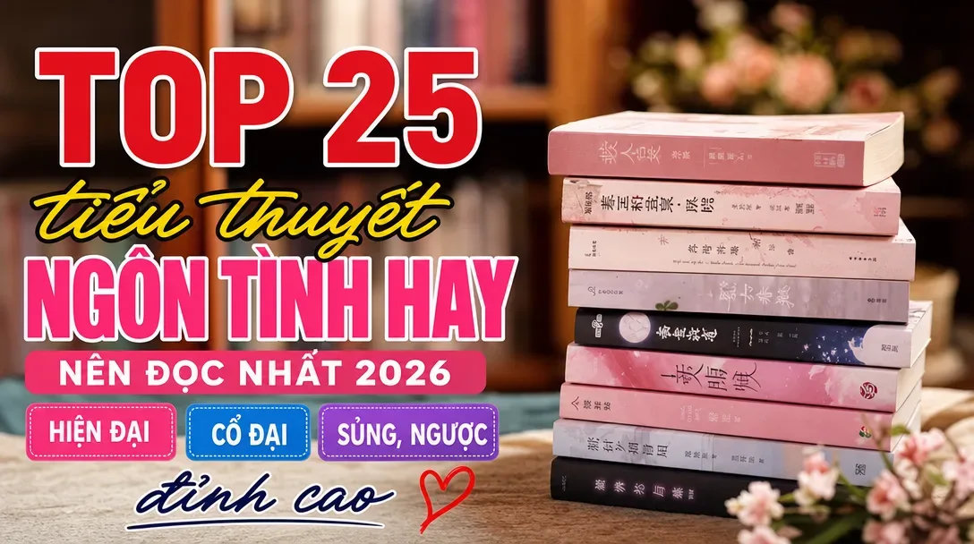 thumbnail top 25 tieu thuyet ngon tinh hay nen doc nhat 2026 - Tuyển Chọn Sách Hay