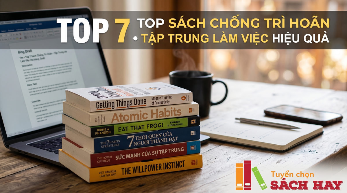 thumbnail top 7 sach chong tri hoan tap trung lam viec hieu - Tuyển Chọn Sách Hay