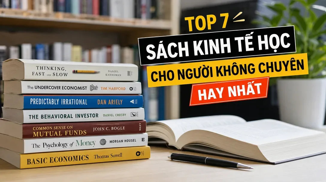 Top 7 sách kinh tế học cho người không chuyên hay nhất