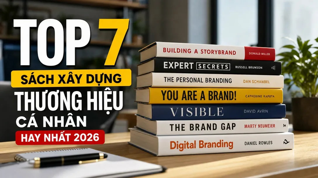 Top 7 sách xây dựng thương hiệu cá nhân hay nhất 2026