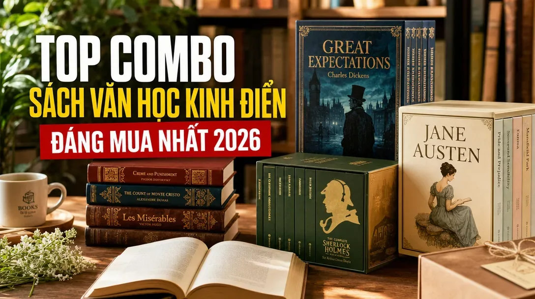 Top Combo Sách Văn Học Kinh Điển Đáng Mua Nhất 2026