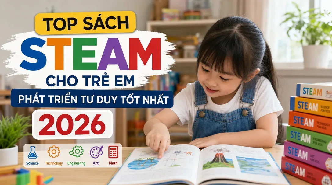 thumbnail top sach steam cho tre em phat trien tu duy tot nh - Tuyển Chọn Sách Hay