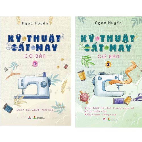 PLT – Combo Kỹ Thuật Cắt May Cơ Bản (Bộ 2 Cuốn)
