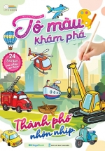 Tô Màu Khám Phá – Thành Phố Nhộn Nhịp