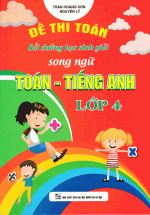 Đề Thi Toán Bồi Dưỡng Học Sinh Giỏi Song Ngữ Toán – Tiếng Anh Lớp 4