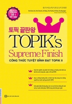 TOPIK’s Supreme Finish – Công Thức Tuyệt Đỉnh Đạt TOPIK II