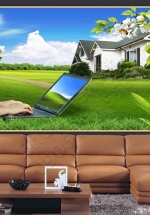 Tranh 3D Nhà Biệt Thự – NS1455