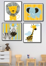 Tranh Canvas Treo Tường Các Loại Động Vật 3