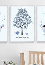 Tranh Canvas Treo Tường Cây Hạnh Phúc