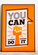 Tranh Canvas Treo Tường You Can Do It