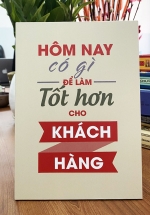 Tranh Để Bàn Hôm Nay Có Gì Để Làm Tốt Hơn Cho Khách Hàng