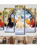 Tranh Đồng Hồ Mã Đáo Thành Công 2