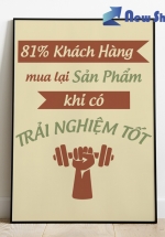 Tranh Treo Tường 81% Khách Hàng Mua Lại Sản Phẩm Khi Có Trải Nghiệm Tốt