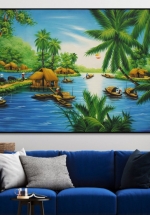 Tranh Treo Tường Cảnh Sông Nước 2
