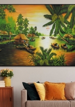 Tranh Treo Tường Cảnh Sông Nước 3