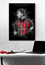 Tranh Treo Tường Cầu Thủ Bóng Đá Alessio Romagnoli