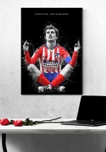 Tranh Treo Tường Cầu Thủ Bóng Đá Antoine Griezmann