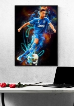 Tranh Treo Tường Cầu Thủ Bóng Đá Cristiano Ronaldo Mẫu 12
