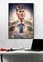 Tranh Treo Tường Cầu Thủ Bóng Đá Eden Hazard Mẫu 2