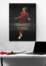 Tranh Treo Tường Cầu Thủ Bóng Đá Fernando Torres