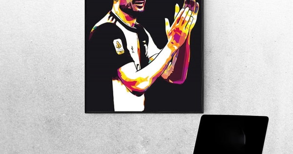Tranh Treo Tường Cầu Thủ Bóng Đá Giorgio Chiellini