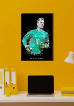 Tranh Treo Tường Cầu Thủ Bóng Đá Manuel Neuer