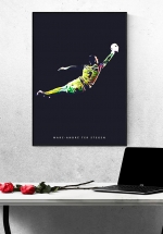Tranh Treo Tường Cầu Thủ Bóng Đá Marc-André ter Stegen Mẫu 02
