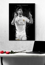 Tranh Treo Tường Cầu Thủ Bóng Đá Marco Asensio