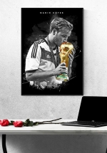Tranh Treo Tường Cầu Thủ Bóng Đá Mario Götze