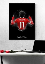 Tranh Treo Tường Cầu Thủ Bóng Đá Mohamed Salah
