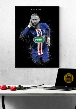 Tranh Treo Tường Cầu Thủ Bóng Đá Neymar