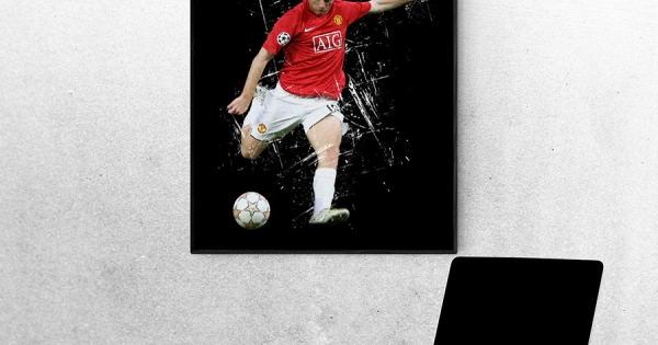 Tranh Treo Tường Cầu Thủ Bóng Đá Paul Scholes