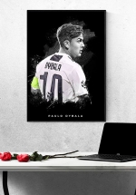 Tranh Treo Tường Cầu Thủ Bóng Đá Paulo Dybala