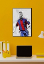 Tranh Treo Tường Cầu Thủ Bóng Đá Ronald Koeman