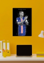 Tranh Treo Tường Cầu Thủ Bóng Đá Thiago Silva