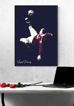 Tranh Treo Tường Cầu Thủ Bóng Đá Wayne Rooney