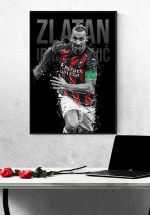 Tranh Treo Tường Cầu Thủ Bóng Đá Zlatan Ibrahimovic Mẫu 4
