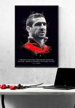 Tranh Treo Tường Huấn Luyện Viên Eric Cantona