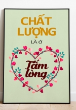 Tranh Canvas Treo Tường Chất Lượng Là Ở Tấm Lòng
