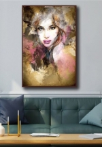 Tranh Treo Tường Cô Gái Bí Ẩn (40×60 cm)