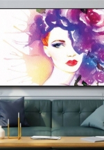 Tranh Treo Tường Cô Gái Nghệ Thuật 5 (40×60 cm)