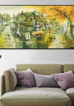 Tranh Treo Tường Con Phố Xưa 4