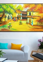Tranh Treo Tường Con Phố Xưa