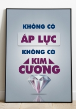 Tranh Treo Tường Không Có Áp Lực Không Có Kim Cương Mẫu 02
