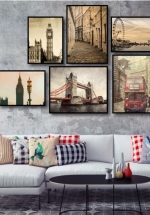 Tranh Treo Tường London Cổ Điển